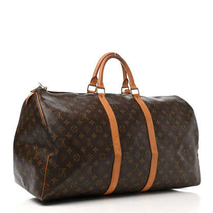 Louis Vuitton Monogram Keepall 55 3 of 15
