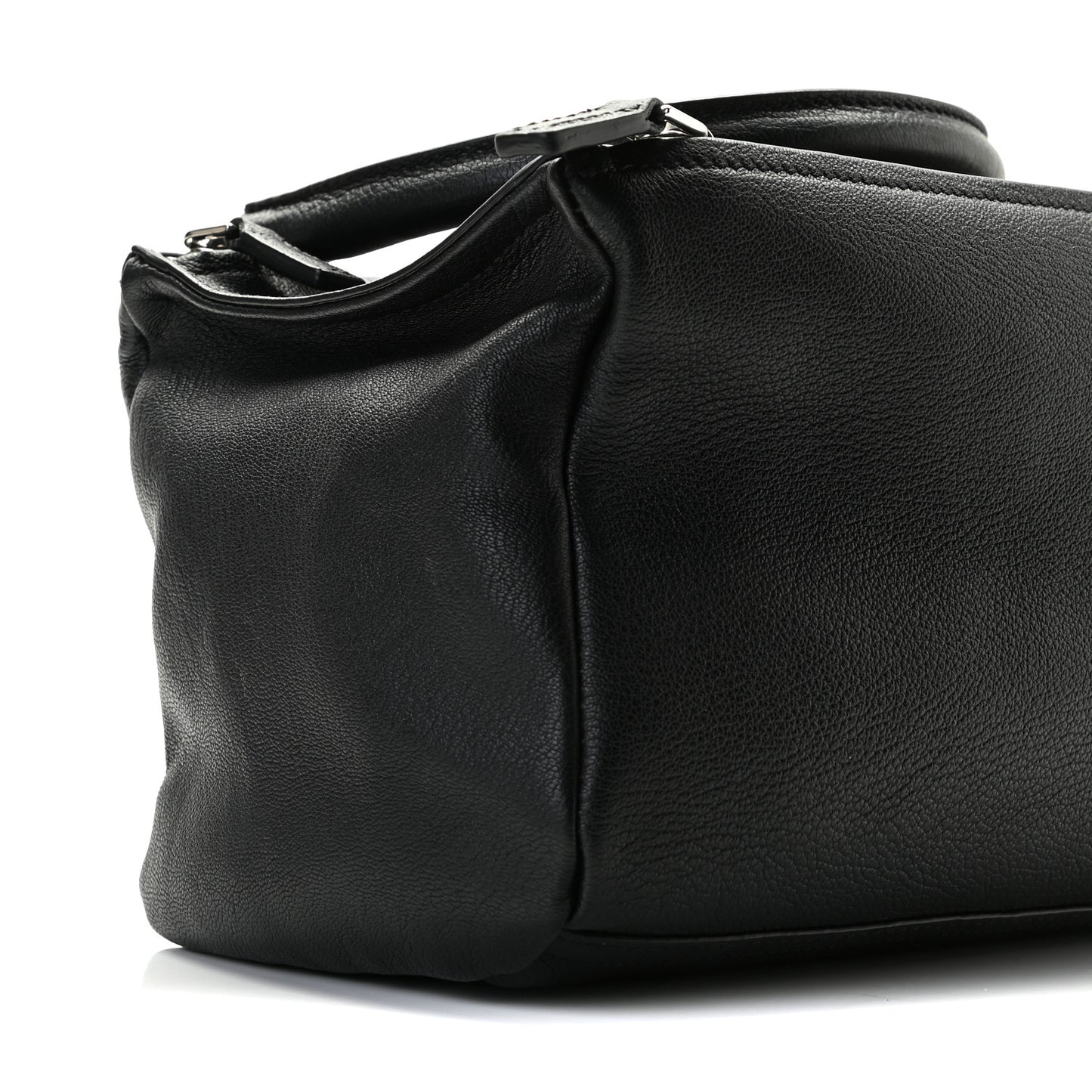 Sugar Goatskin Small Pandora Black