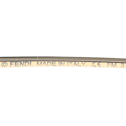 Fendi Metal Fendi Forever Aviator Sunglasses FF0406/S Gold 5 of 7