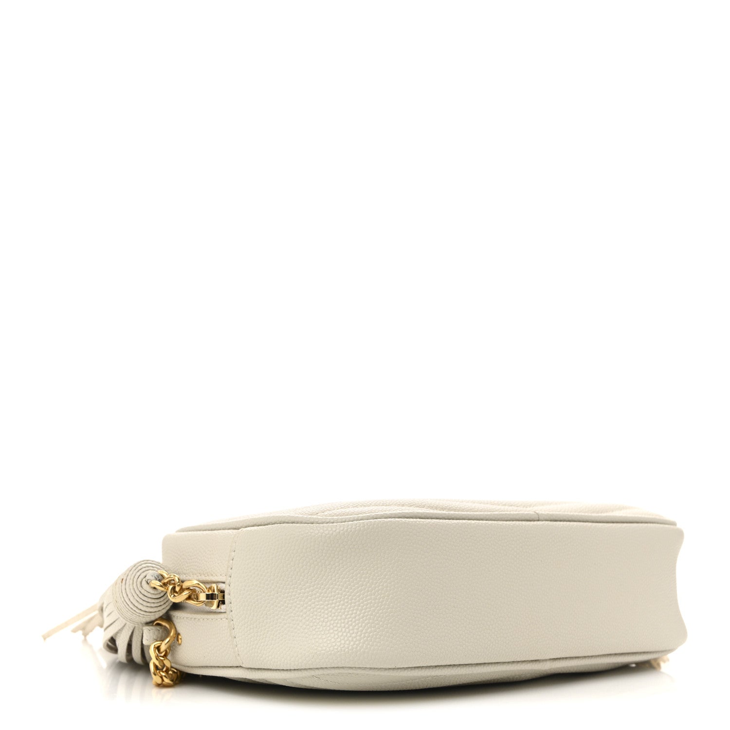 Saint Laurent Grain De Poudre Matelasse Monogram Mini Lou Camera Bag Crema Soft 4 of 12
