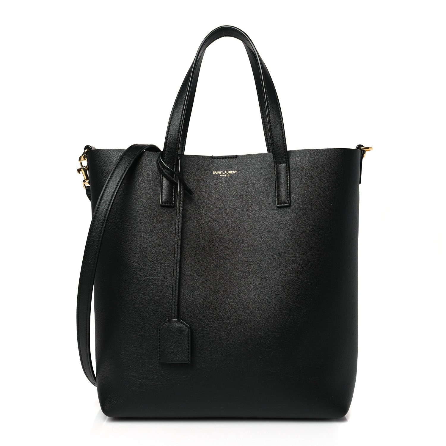 Saint Laurent Calfskin Toy Shopping Tote Black 1 of 9