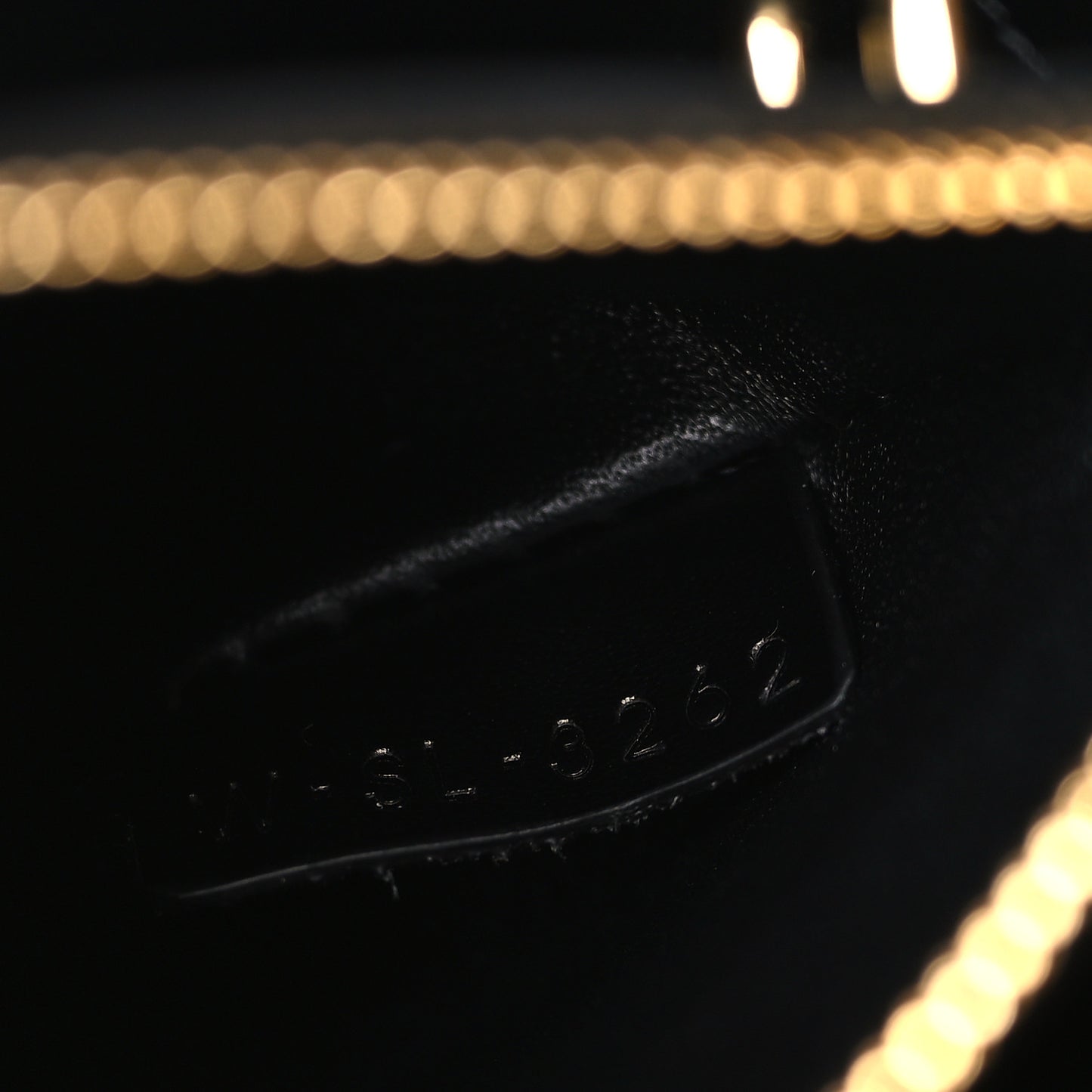 Satinated Calfskin Small 16 Top Handle Bag Black