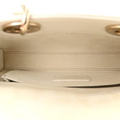 Christian Dior Lambskin Cannage Small Lady D-Joy Latte 5 of 10