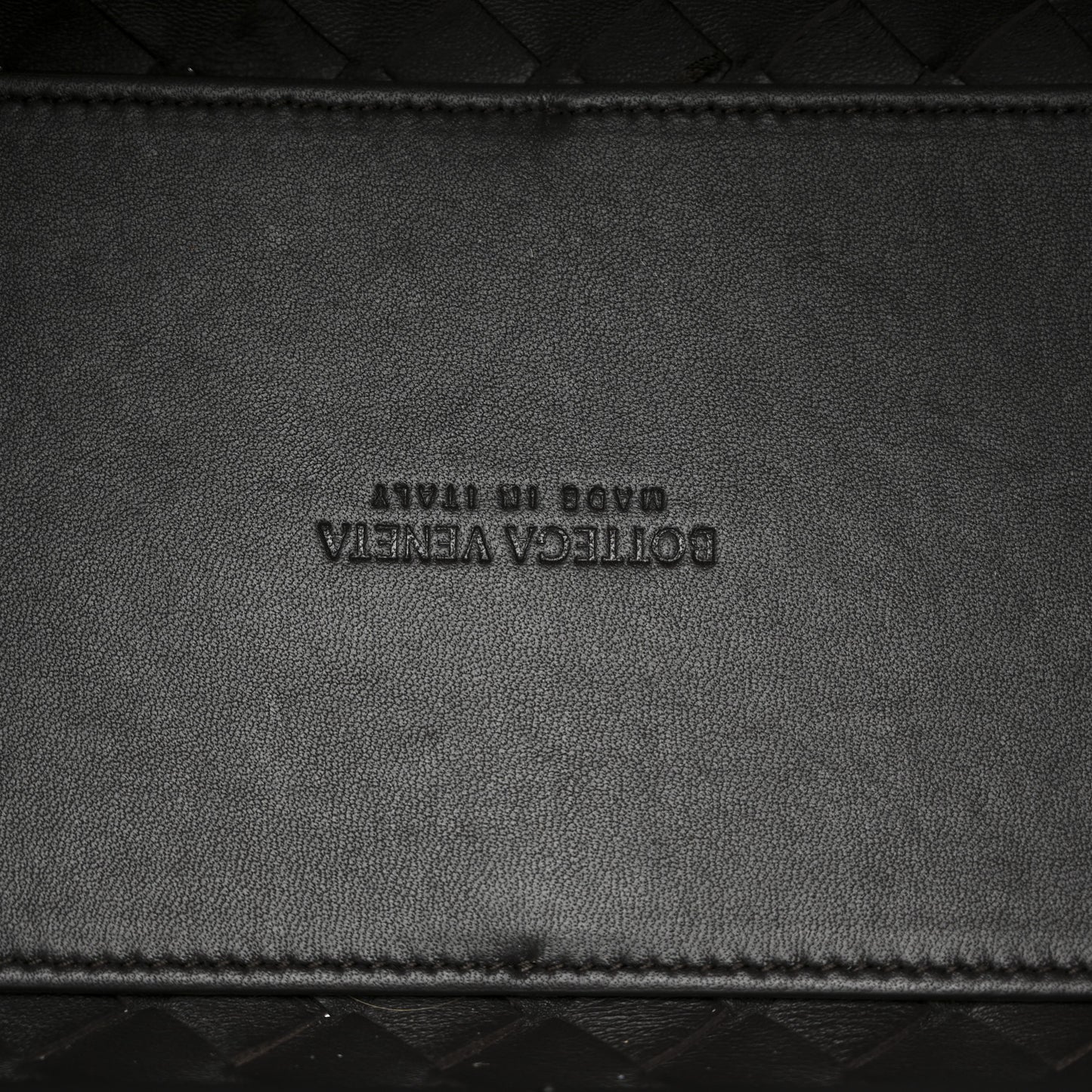 Nappa Intrecciato Medium Andiamo Shoulder Bag Fondant