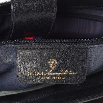 Gucci GG Plus Monogram Web Shoulder Bag Navy 6 of 13