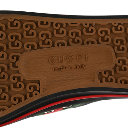 Gucci Econyl Nylon Web Monogram Off The Grid Womens 1977 Tennis Sneakers 37 Black 7 of 9