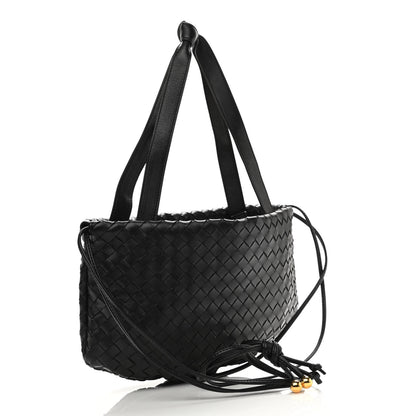 Bottega Veneta Nappa Intrecciato Small Bulb Black 4 of 19