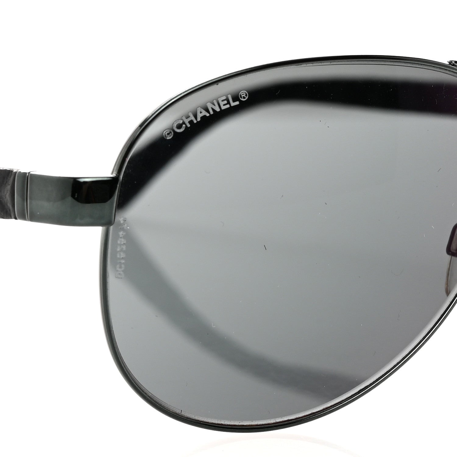Chanel Pilot Summer Aviator Sunglasses 4204-Q Black 5 of 8