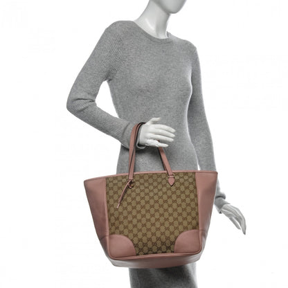 Gucci Monogram Bree Zippered Tote Beige Soft Pink 2 of 10