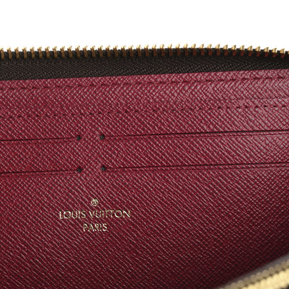 Louis Vuitton Monogram Clemence Wallet Fuchsia 6 of 13