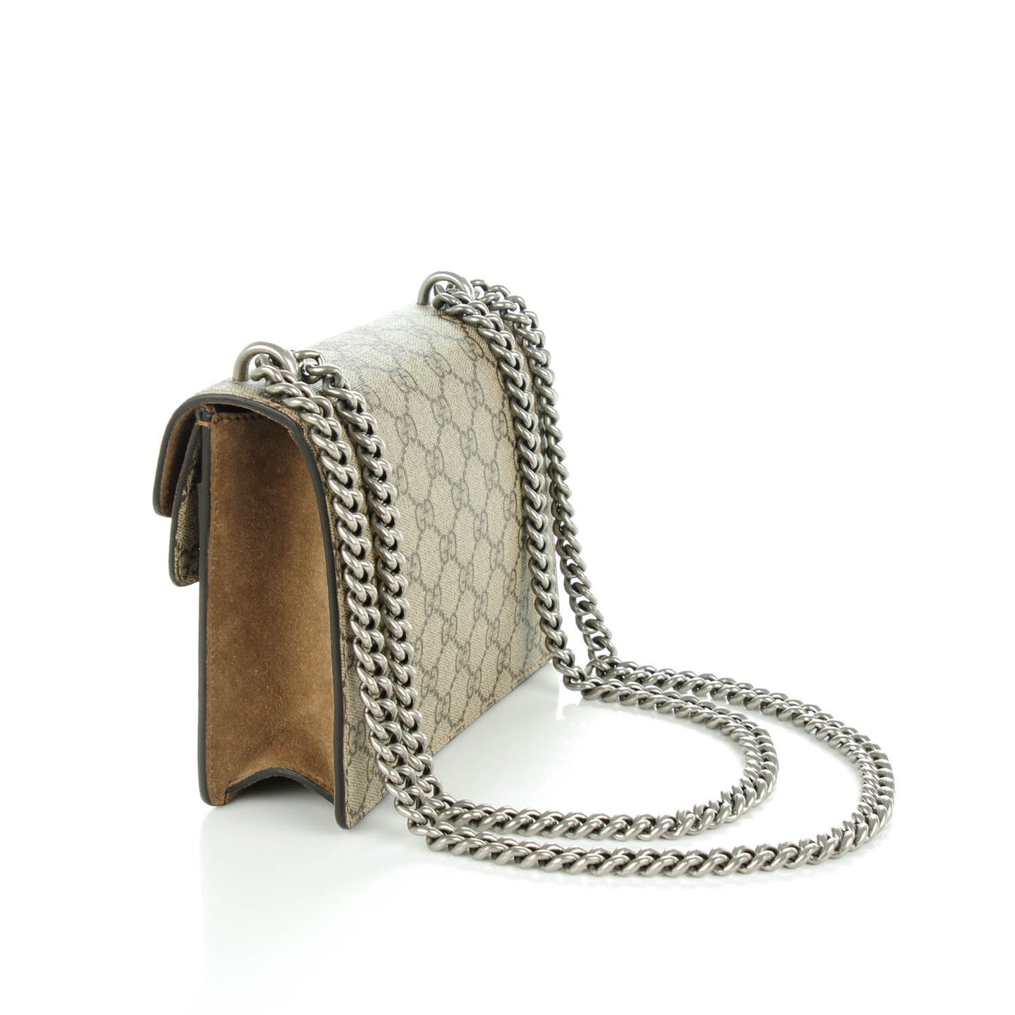 GG Supreme Monogram Mini Dionysus Shoulder Bag Taupe