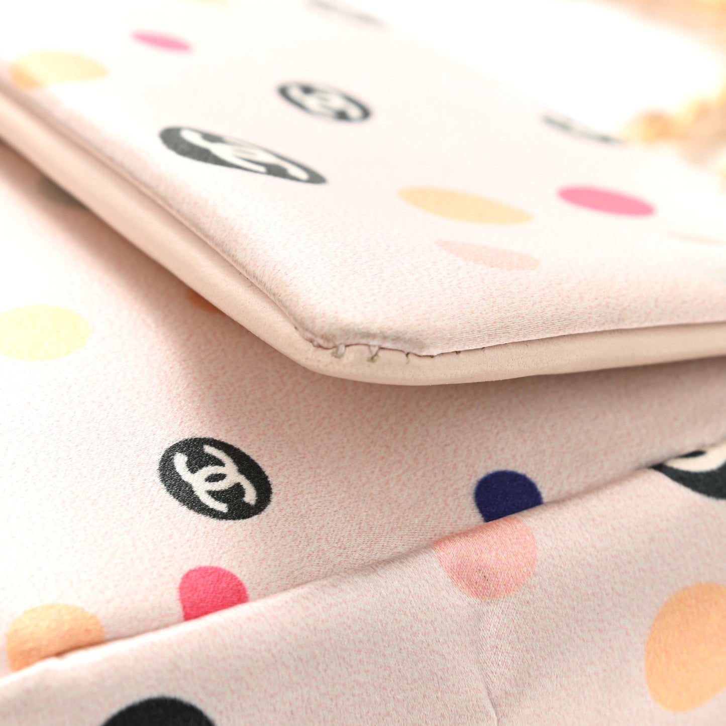 Satin Printed Small Single Flap Mutlicolor