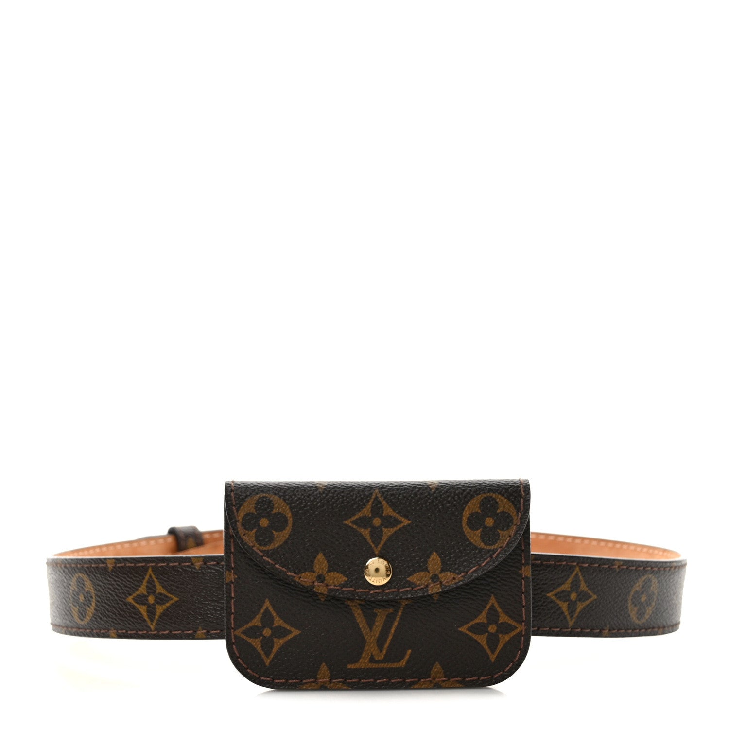 Louis Vuitton Monogram Ceinture Pochette Solo Belt 80 32 1 of 7