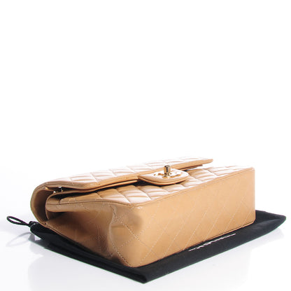 Chanel Lambskin Quilted Small Double Flap Beige 4 of 8