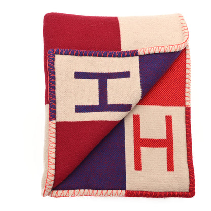 Hermes Wool Cashmere Avalon Vibration Blanket 2 of 4