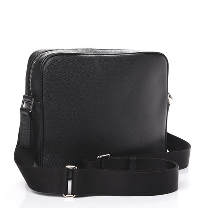 Louis Vuitton Taiga Alex Messenger PM Black 2 of 8