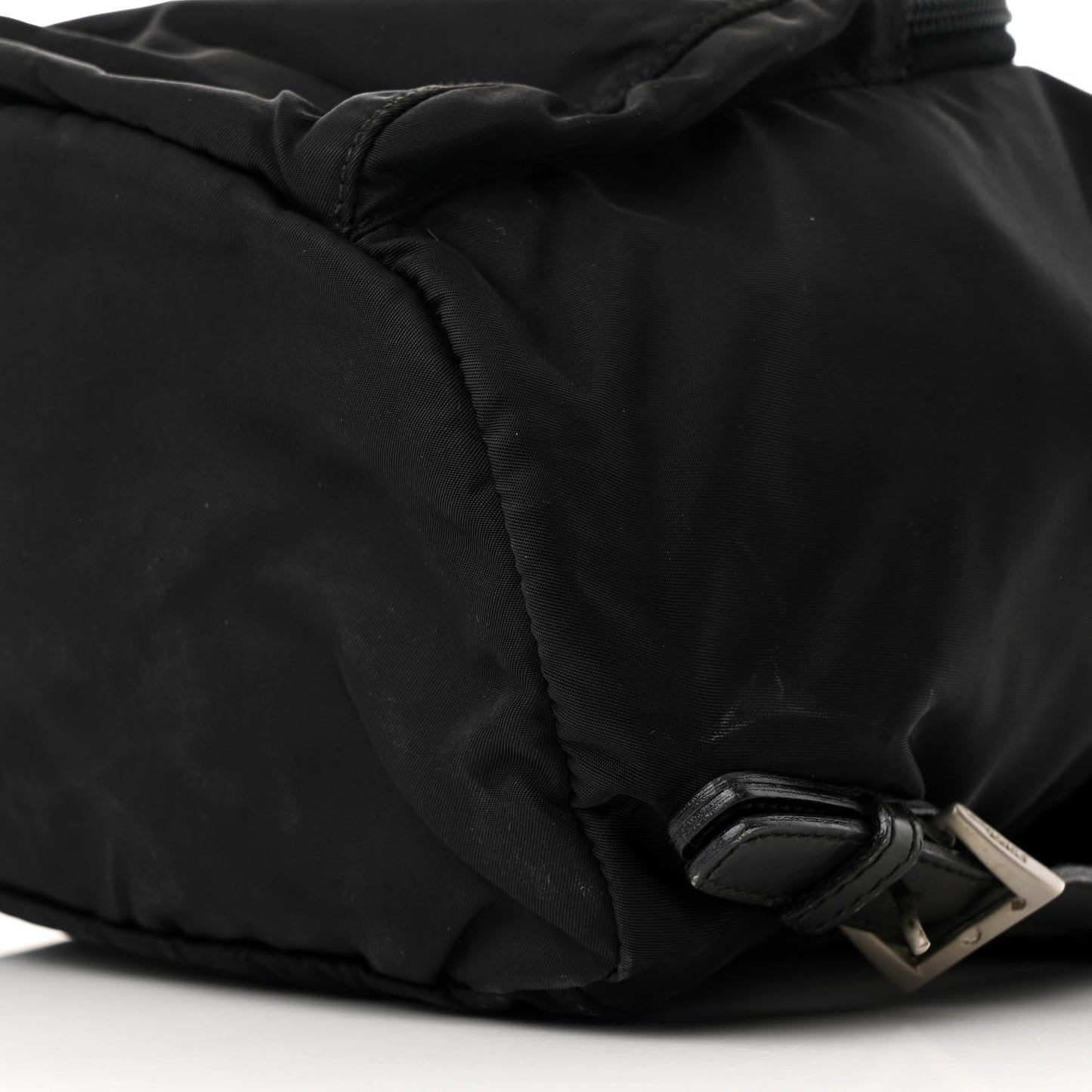 Tessuto Nylon Vela Cinch Backpack Black