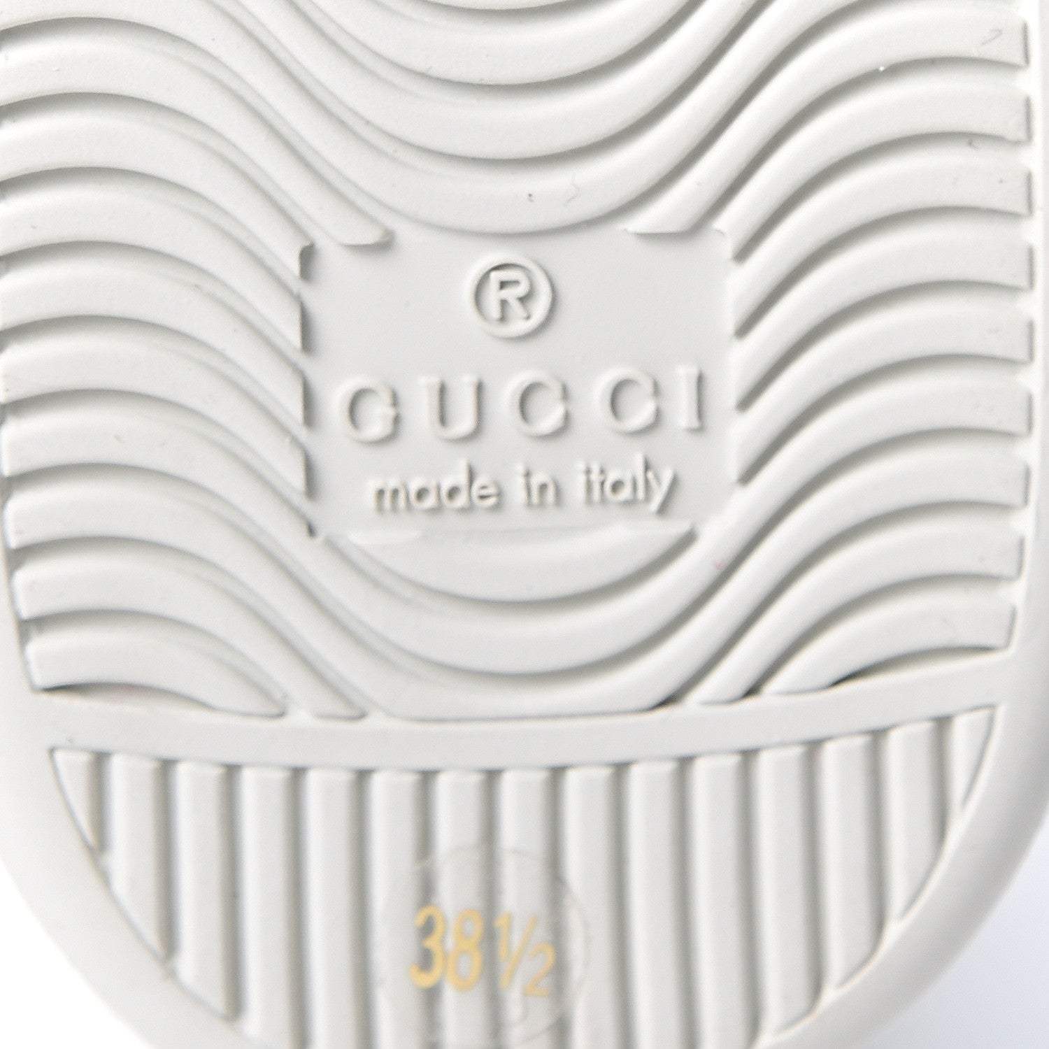 Gucci Calfskin Velvet Womens Bow Ace Sneakers 38.5 White 10 of 11