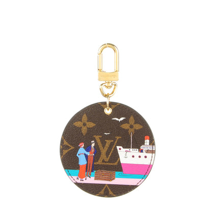 Louis Vuitton Monogram 2016 Christmas Animation Bag Charm Key Ring 1 of 6