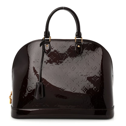 Louis Vuitton Vernis Alma GM Amarante 1 of 11
