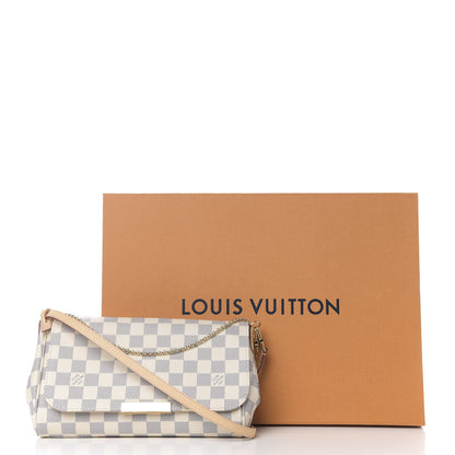 Louis Vuitton Damier Azur Favorite MM 10 of 10
