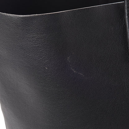 Saint Laurent Calfskin Large Shopping Tote Black 9 of 11
