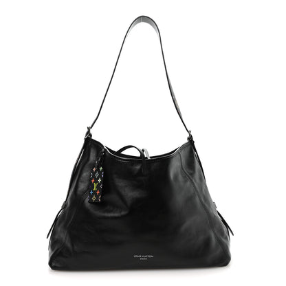Louis Vuitton LV X TM Lambskin CarryAll Vibe MM Black 1 of 9