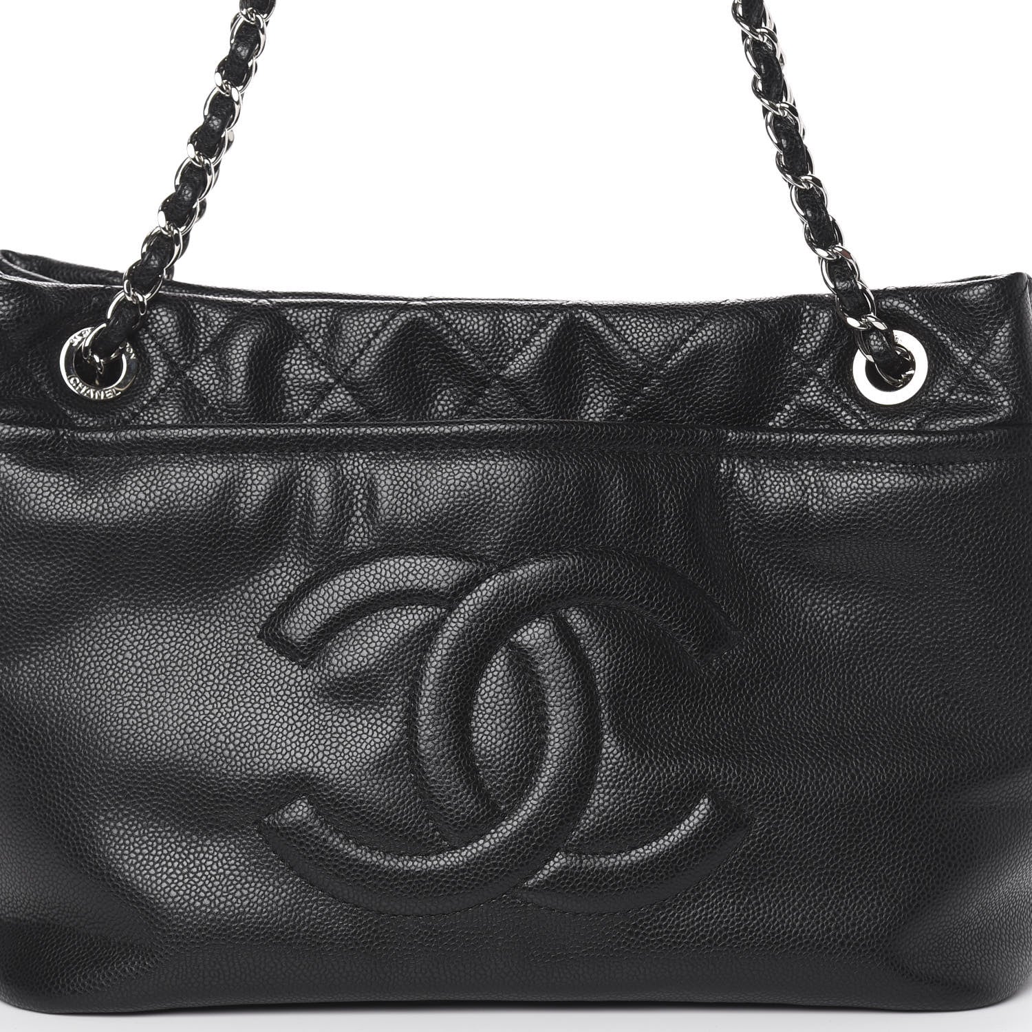 Chanel Caviar Timeless CC Soft Tote Black 10 of 10