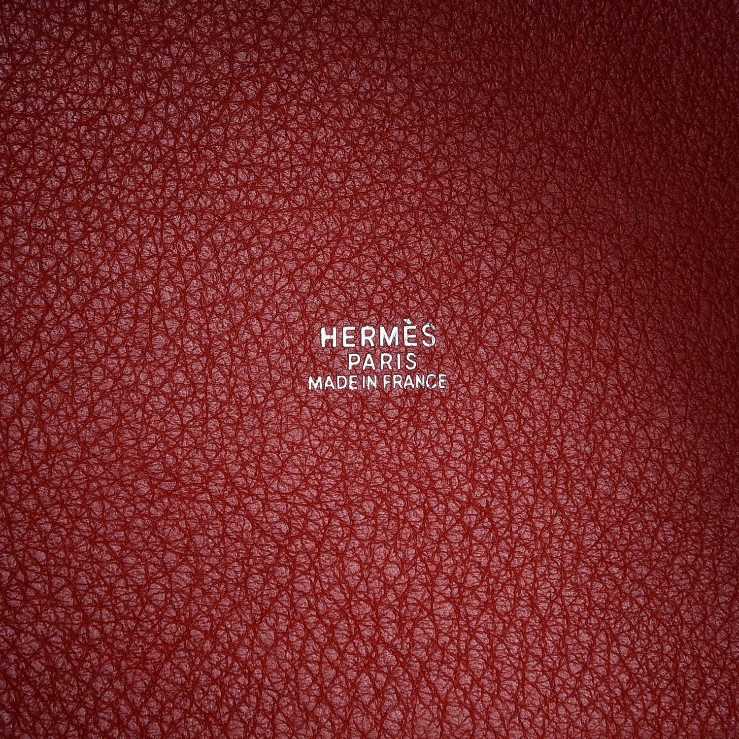 Hermes Taurillon Clemence Picotin 18 PM Rouge Vif 6 of 9