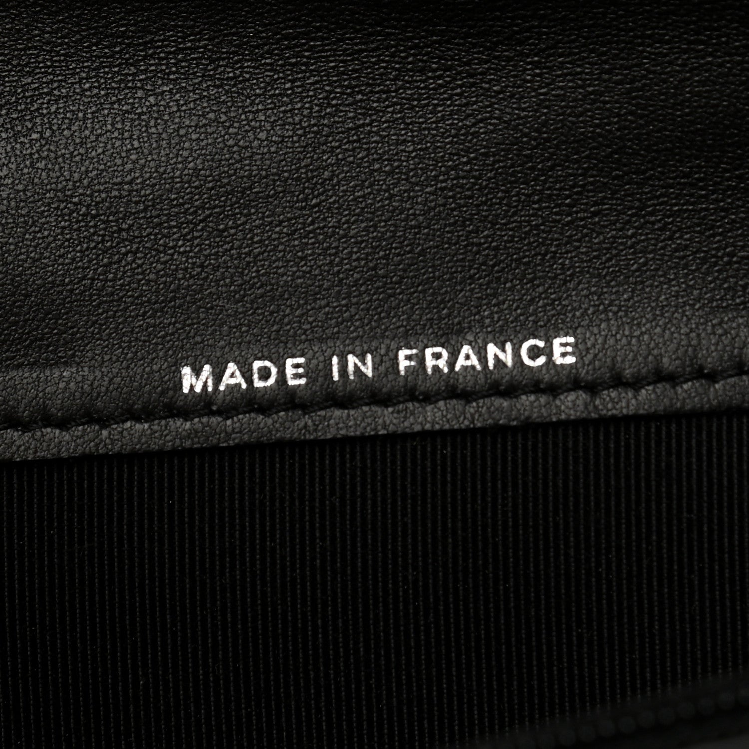 Chanel Lambskin Quilted Yen Wallet Black 7 of 11
