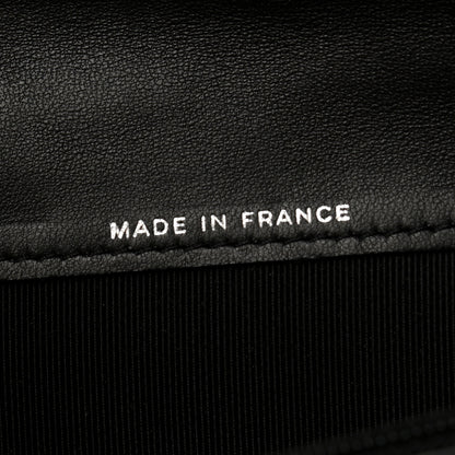 Chanel Lambskin Quilted Yen Wallet Black 7 of 11