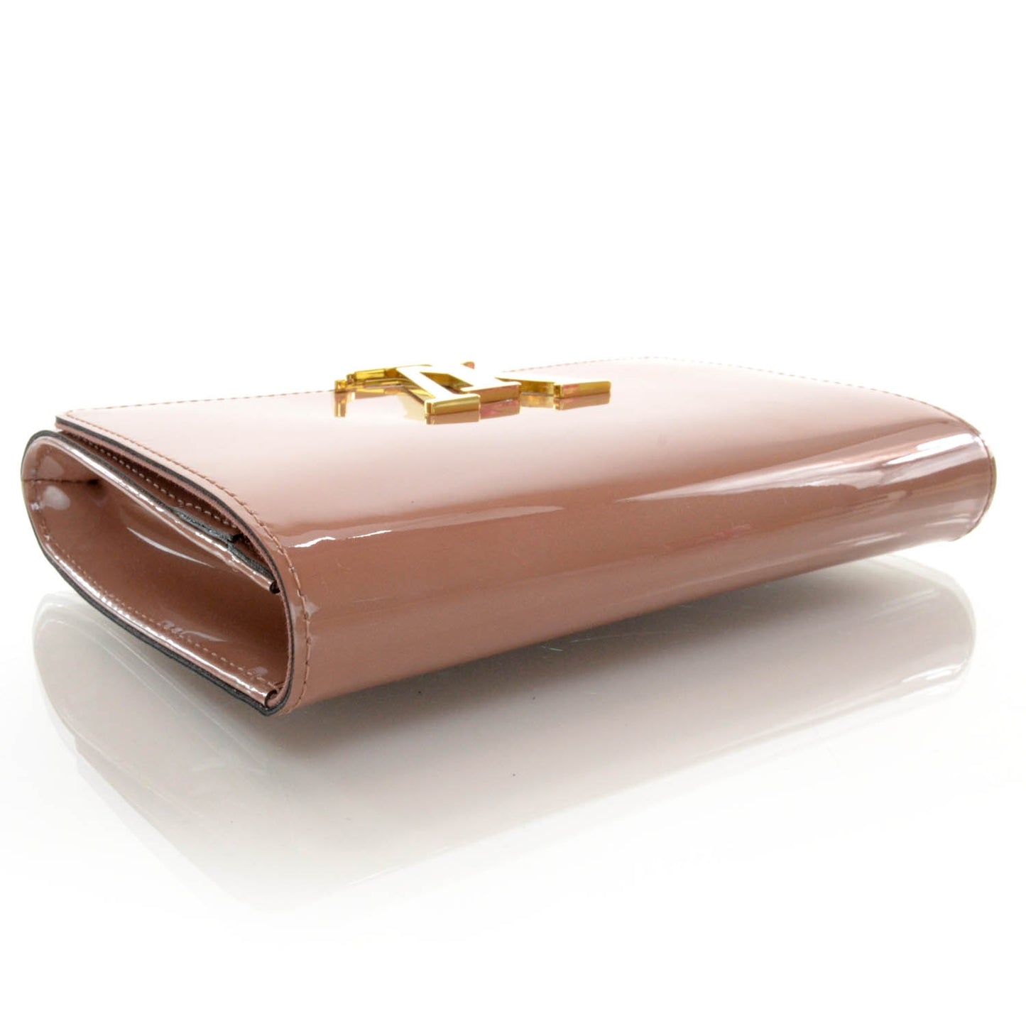 Patent Louise New Sobe Clutch Rose Velours