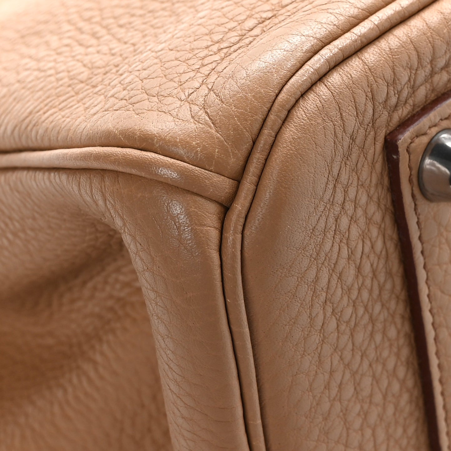 Taurillon Clemence BIRKIN 35 Camel Tabac