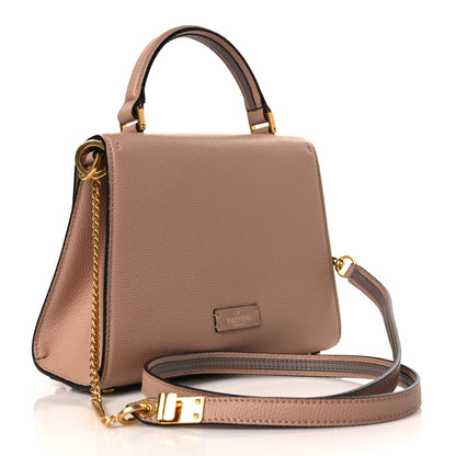 Valentino Garavani Grainy Calfskin Small VSling Top Handle Bag Poudre 3 of 8