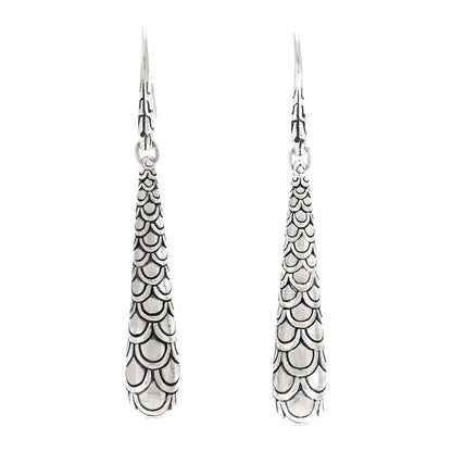 John Hardy Sterling Silver Legends Naga Drop Earrings 1 of 4