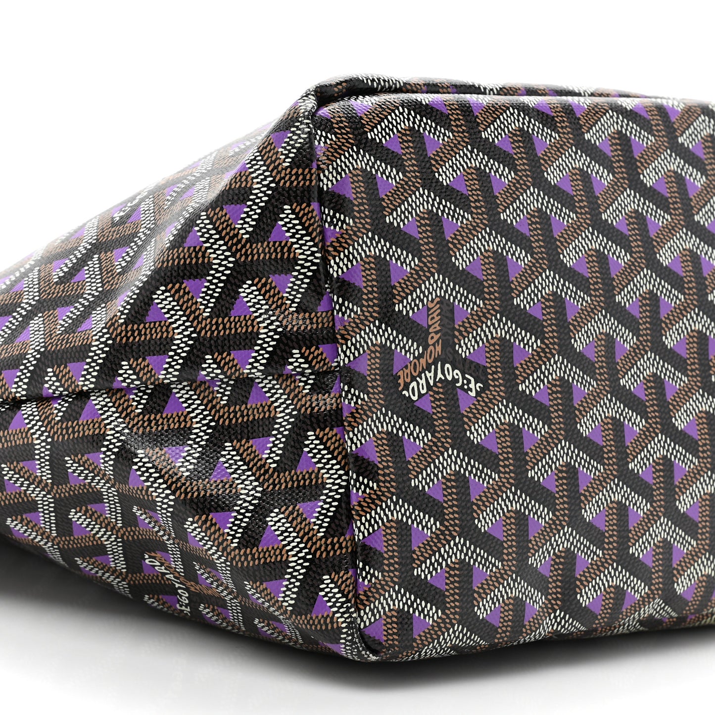 Goyardine Saint Louis Claire Voie PM Black Violet