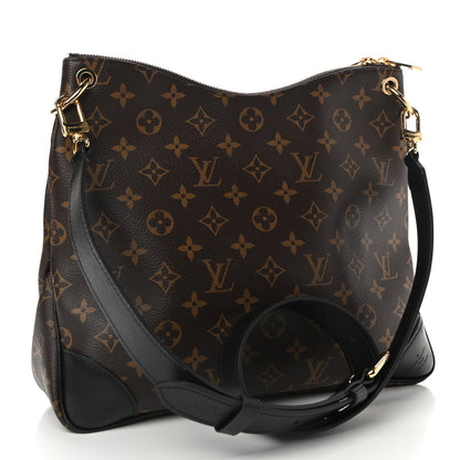 Louis Vuitton Monogram Odeon MM Black 3 of 10