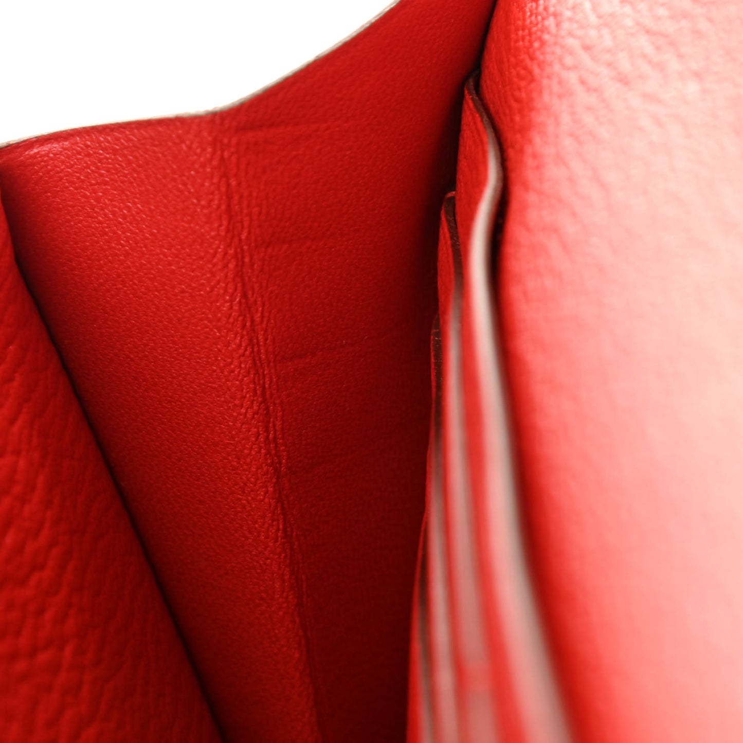 Chevre Mysore Kelly Longue Wallet Rouge Tomate