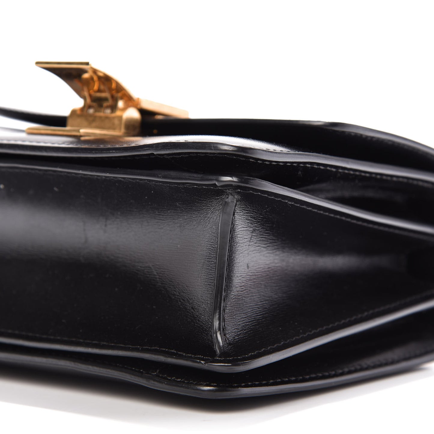Box Calfskin Small Classic Box Flap Bag Black