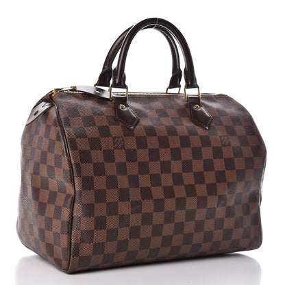 Louis Vuitton Damier Ebene Speedy 30 3 of 11
