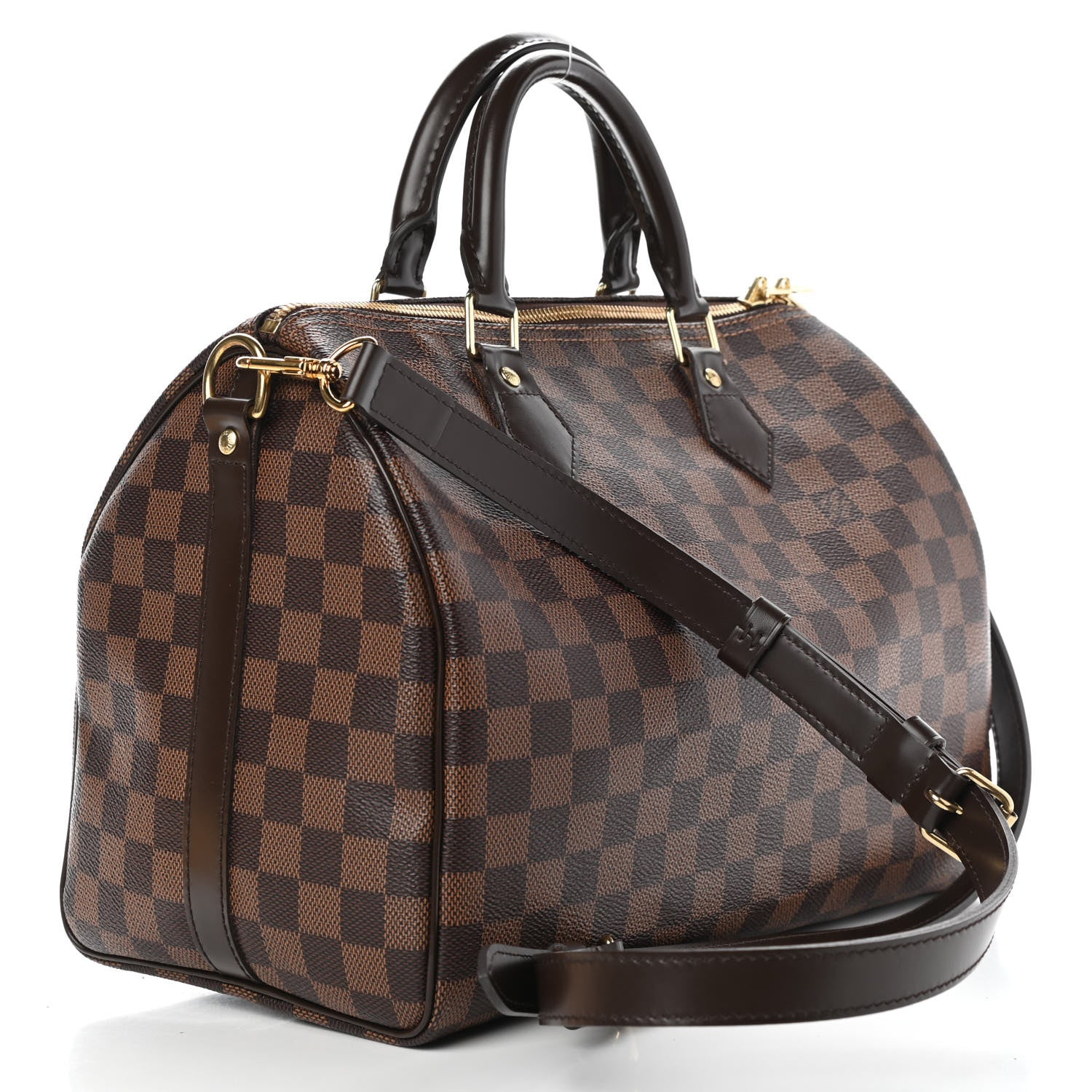 Louis Vuitton Damier Ebene Speedy Bandouliere 30 2 of 4