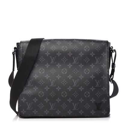 Louis Vuitton Monogram Eclipse District MM 1 of 10