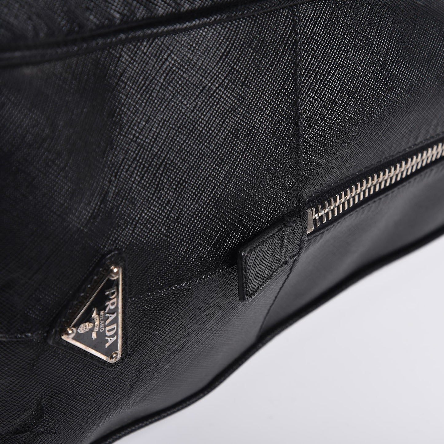Saffiano Travel Bag Nero Black