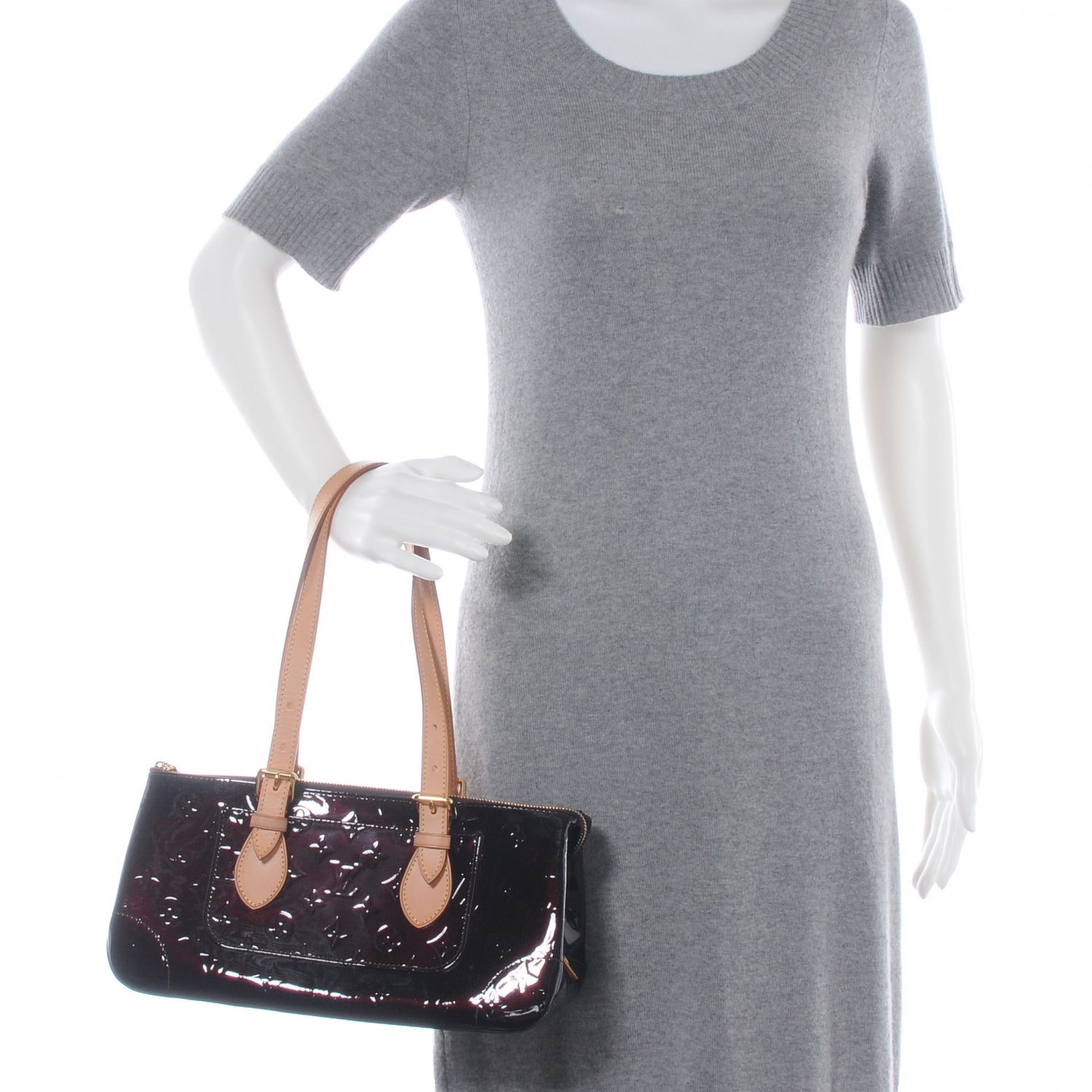 Louis Vuitton Vernis Rosewood Ave Amarante 2 of 7