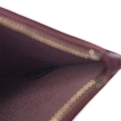 Mulberry Nappa Small Blossom Pouch Oxblood 6 of 6