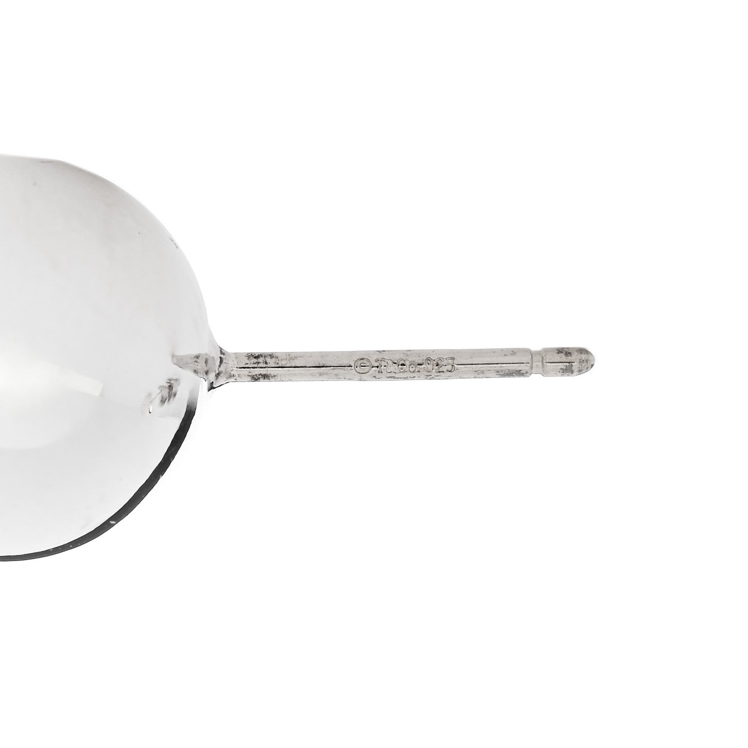Tiffany Sterling Silver 10mm HardWear Ball Earrings 4 of 5