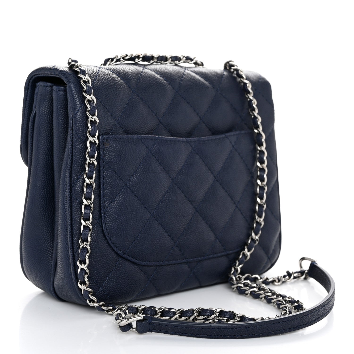 Chanel Caviar Quilted Small Urban Companion Flap Navy 3 of 13