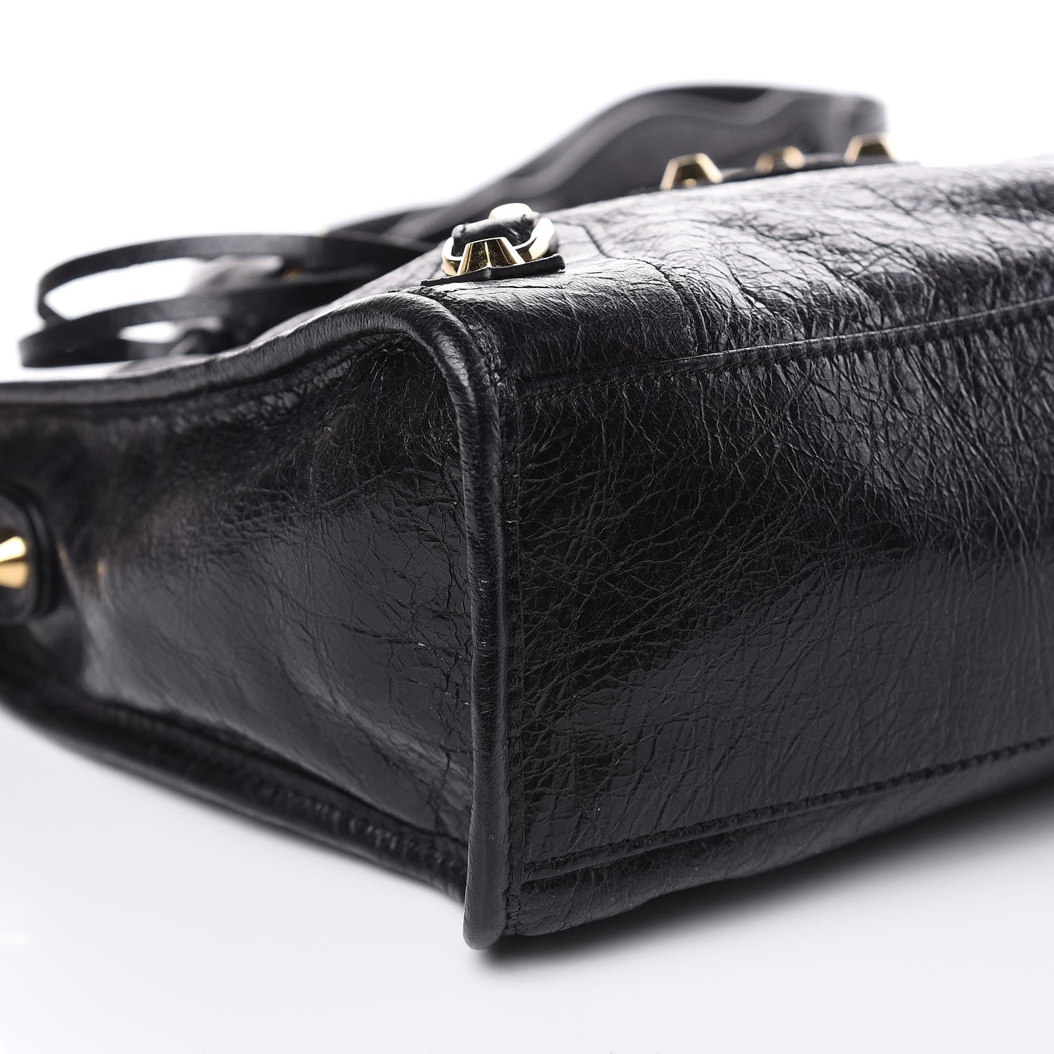 Balenciaga Agneau Classic Gold Hardware S City Black 7 of 8