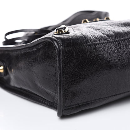 Balenciaga Agneau Classic Gold Hardware S City Black 7 of 8