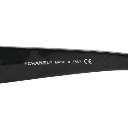 Chanel Quilted CC Sunglasses 4165 Black 5 of 9